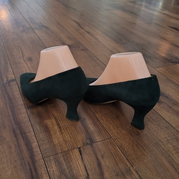 Vintage - Nine West Forest Green Heels - Picture 4 of 6